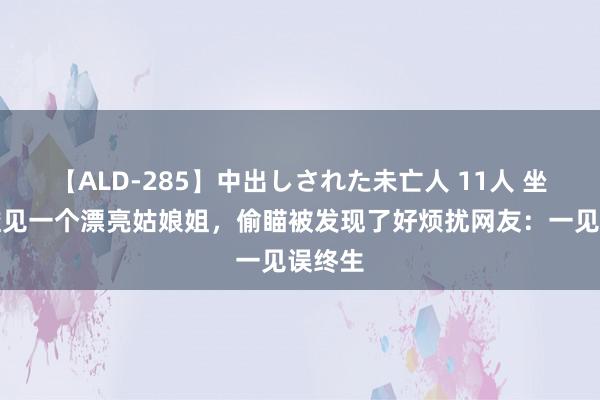 【ALD-285】中出しされた未亡人 11人 坐地铁碰见一个漂亮姑娘姐，偷瞄被发现了好烦扰网友：一见误终生