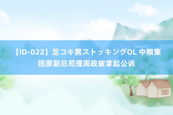 【ID-022】足コキ黒ストッキングOL 中粮集团原副总司理周政被拿起公诉