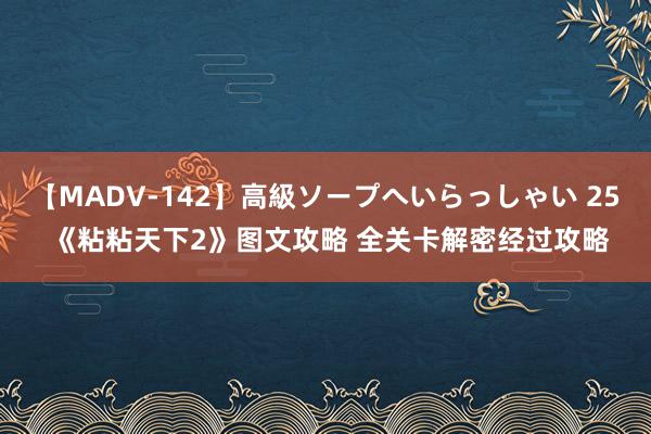 【MADV-142】高級ソープへいらっしゃい 25 《粘粘天下2》图文攻略 全关卡解密经过攻略