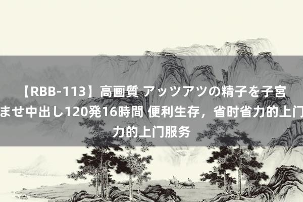 【RBB-113】高画質 アッツアツの精子を子宮に孕ませ中出し120発16時間 便利生存，省时省力的上门服务