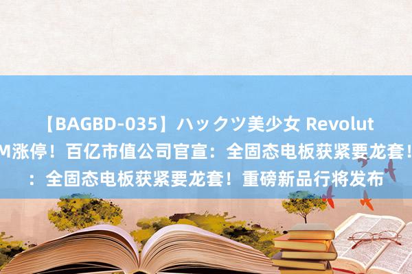 【BAGBD-035】ハックツ美少女 Revolution Rino 股价20CM涨停！百亿市值公司官宣：全固态电板获紧要龙套！重磅新品行将发布