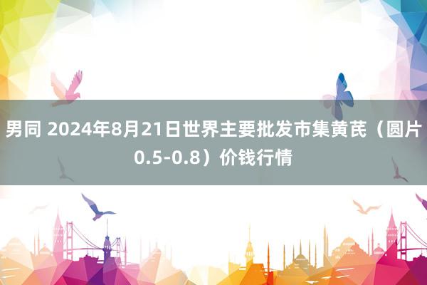 男同 2024年8月21日世界主要批发市集黄芪（圆片0.5-0.8）价钱行情