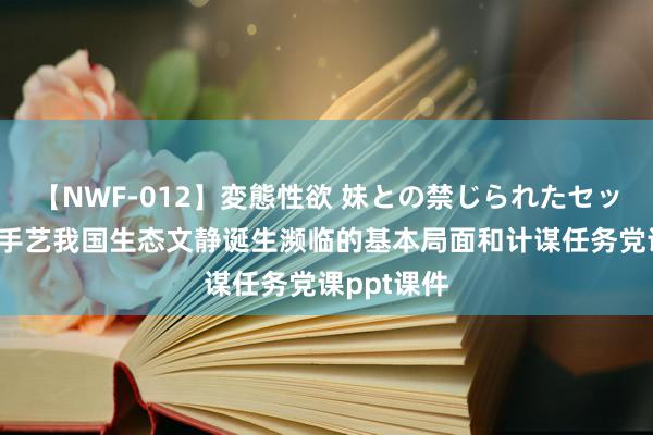 【NWF-012】変態性欲 妹との禁じられたセックス。 新手艺我国生态文静诞生濒临的基本局面和计谋任务党课ppt课件